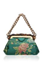 Edie Parker Mini Aliza Frame Bag In Brocade