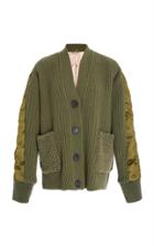 N 21 N&deg;21 Maureen Nylon Insert Cardigan
