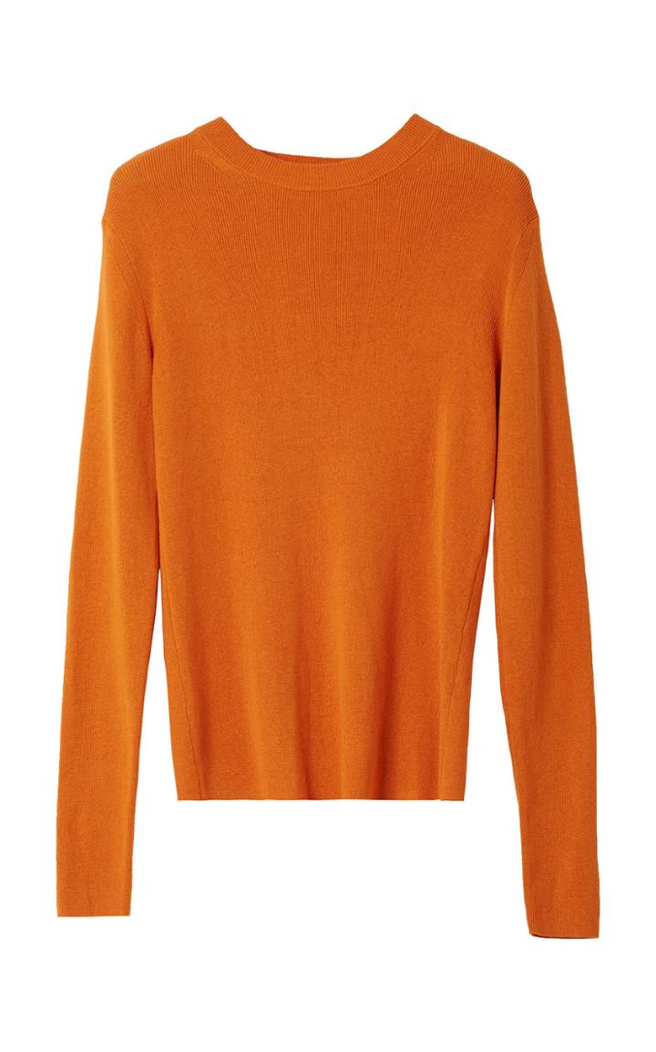 Moda Operandi Rodebjer Vala Silk Blend Long Sleeve Top Size: M