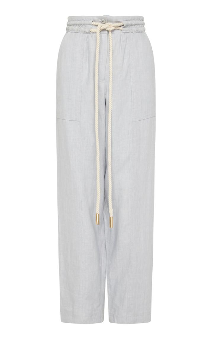 Moda Operandi Aje Ennoble Linen Wide-leg Drawstring Pants