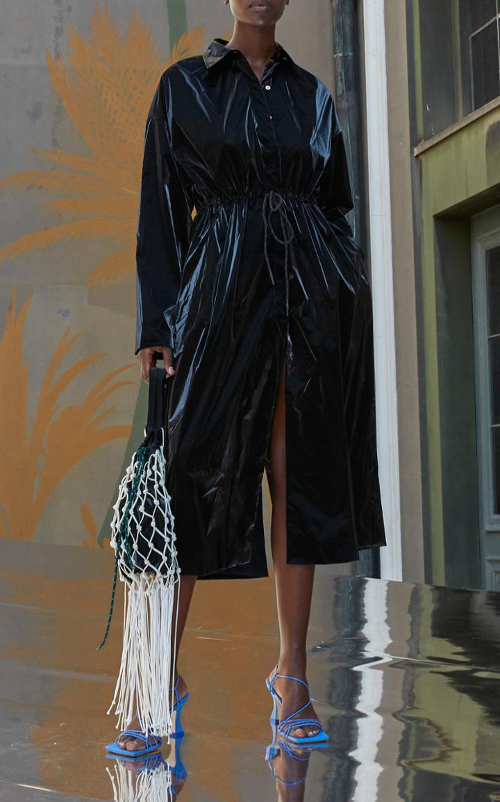 Moda Operandi Remain Violaine Drawstring Nylon Coat