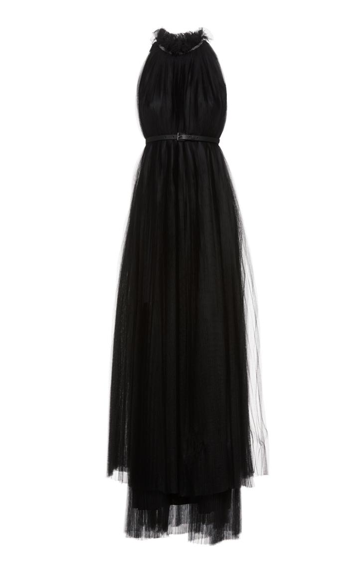 Fabiana Filippi High Neck Tulle Dress