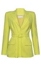 Moda Operandi Jonathan Simkhai Nadia Belted Crepe Blazer