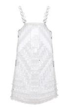 Moda Operandi Balmain Plexiglass-embellished Mini Dress Size: 34
