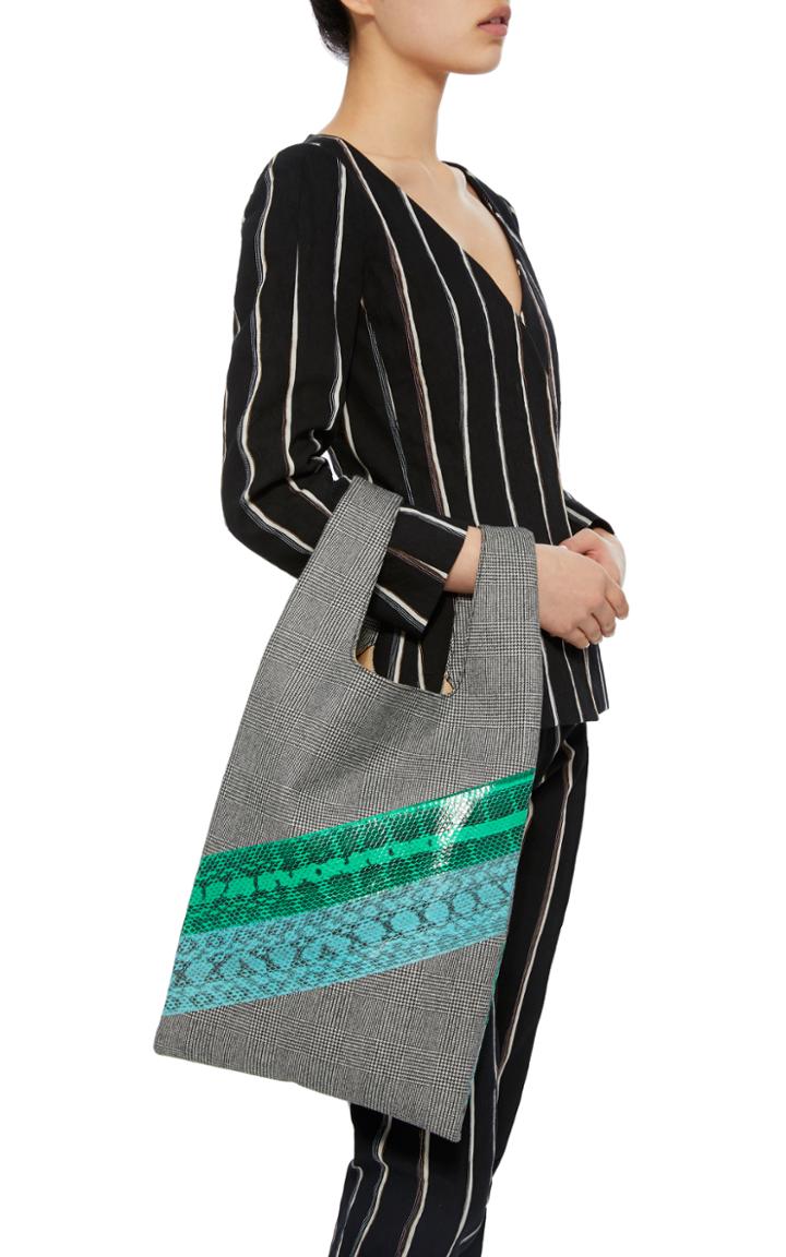 Hayward Houndstooth Shopper