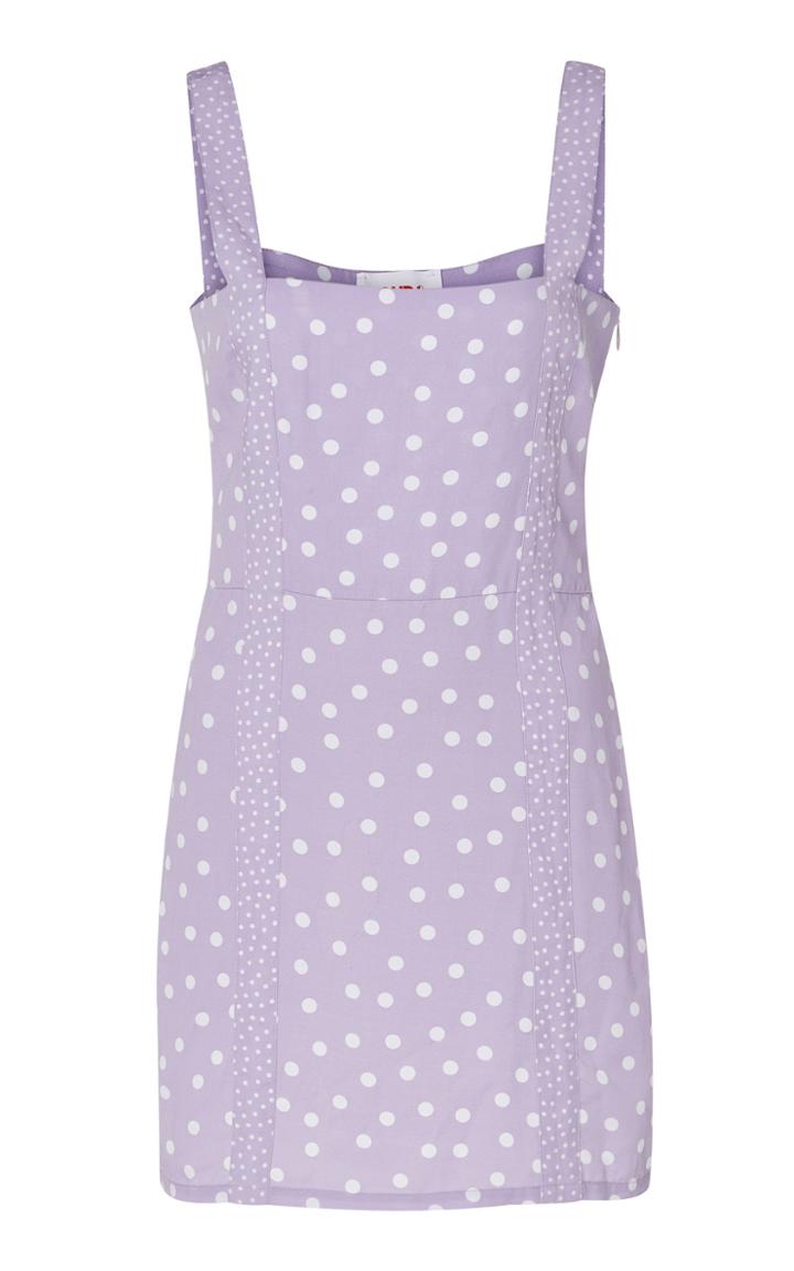 Solid & Striped Mini Polka Dot Dress