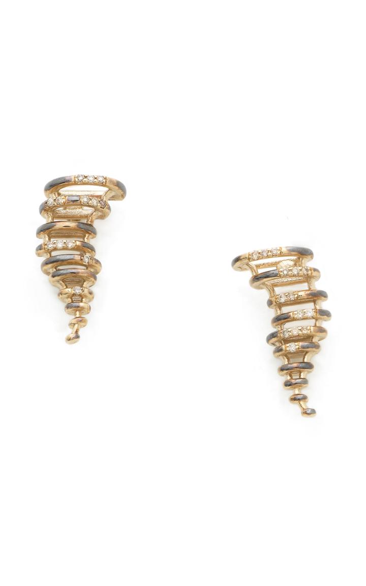 Bibi Van Der Velden Mini Tornado Earrings