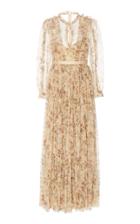 Needle & Thread Garland Flora Printed Tulle Gown