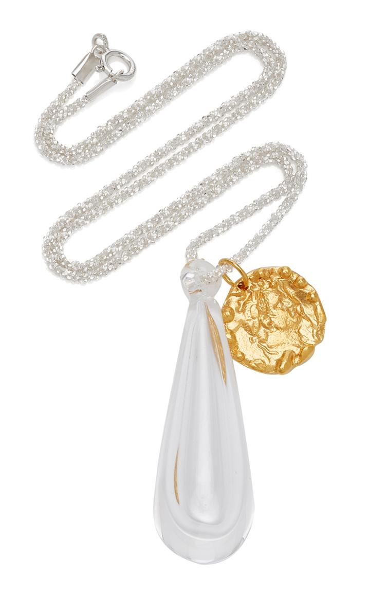 Alighieri The Pegasus And The Dusky Hue 24k Gold-plated Necklace