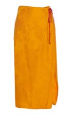 Rosie Assoulin Patterned Jacquard Midi Skirt