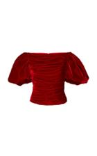Khaite Kai Velvet Top