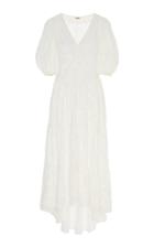 Moda Operandi Cult Gaia Suzette Flocked Georgette Midi Dress Size: S
