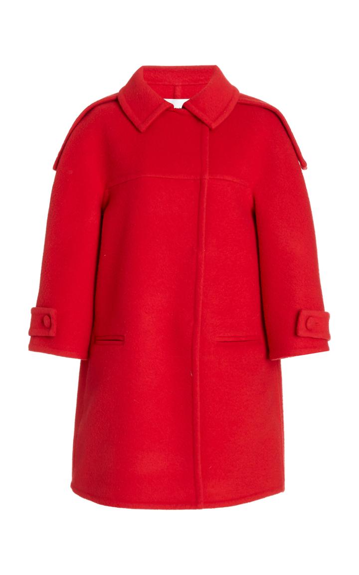 Moda Operandi Oscar De La Renta Wool Cashmere Coat