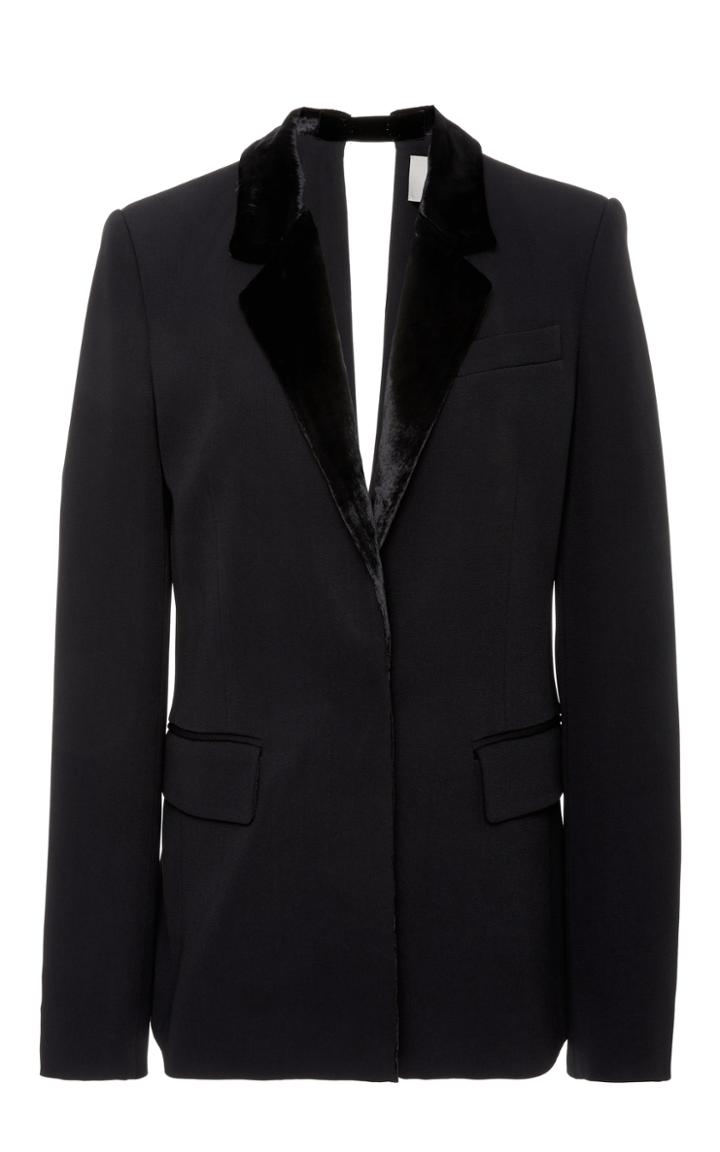 Jason Wu Tuxedo Velvet Jacket