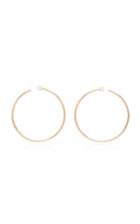 Anita Ko Bardot 18k Gold Hoop Earrings