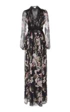 Giambattista Valli Floral Printed Maxi Dress