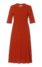 Rosetta Getty Cropped Sleeve T-shirt Dress