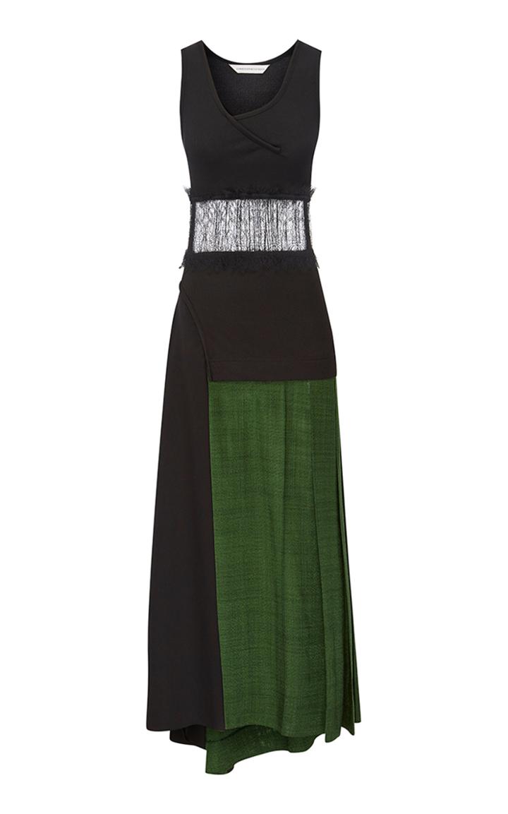 Christopher Esber Junction Kilted Tank Dress