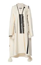 Jil Sander Embellished Wool Coat