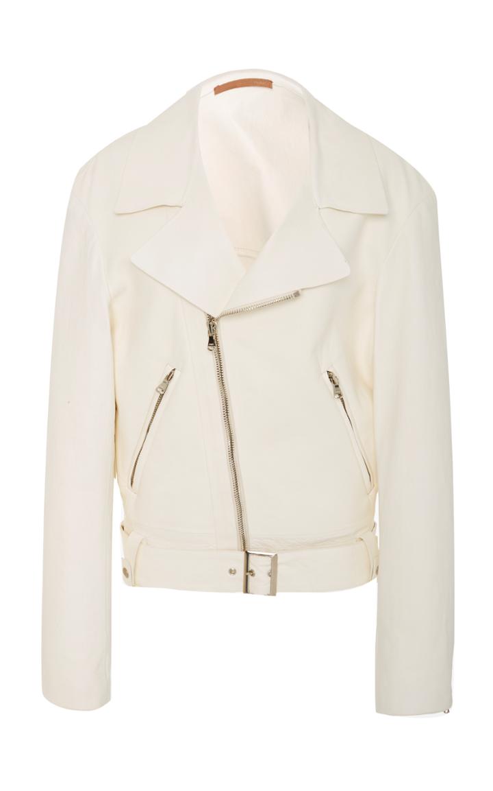 Summa Moto Jacket With Side Lacing