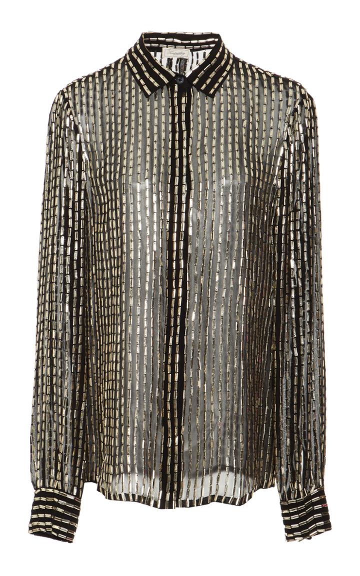 Temperley London Mosaico Embellished Shirt
