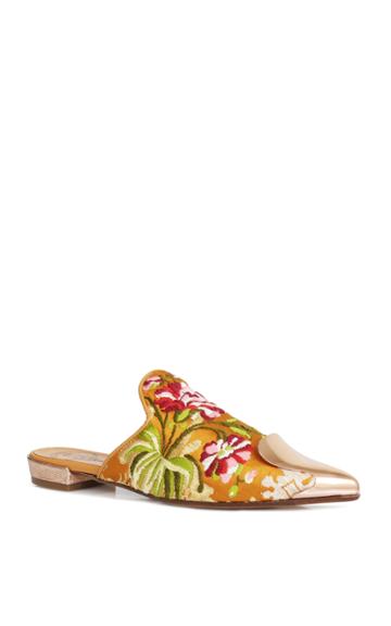 Beau Coops X Romance Was Born Camile Silk Mule