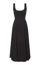 Andres Otalora Bianca Wool Midi Dress