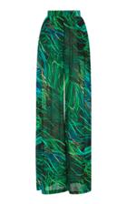 Elie Saab Wide Leg Printed Pant
