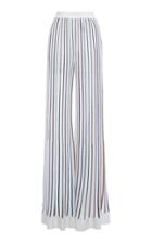 Moda Operandi Missoni Striped High-rise Wide-leg Crepe Pant Size: 38