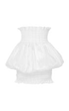 Emilio De La Morena Belinda Silk Pouf Skirt
