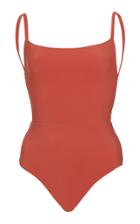 Anemone Square-neck One-piece Swimsuit