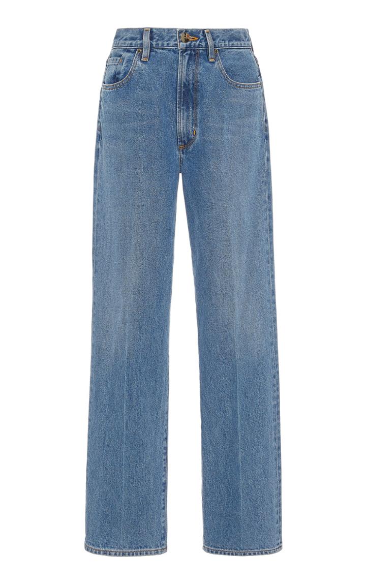 Goldsign Tate Rigid Mid-rise Straight-leg Jeans
