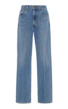 Goldsign Tate Rigid Mid-rise Straight-leg Jeans