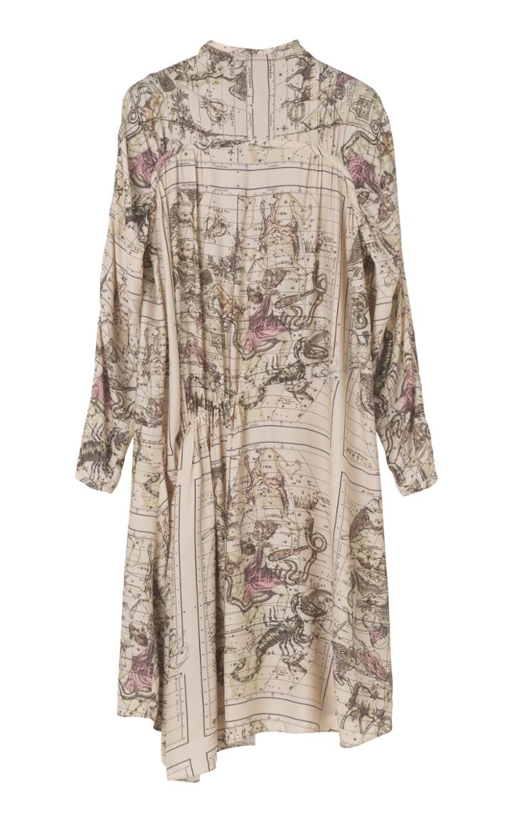 Moda Operandi By Malene Birger Vanuna Printed Twill Dress