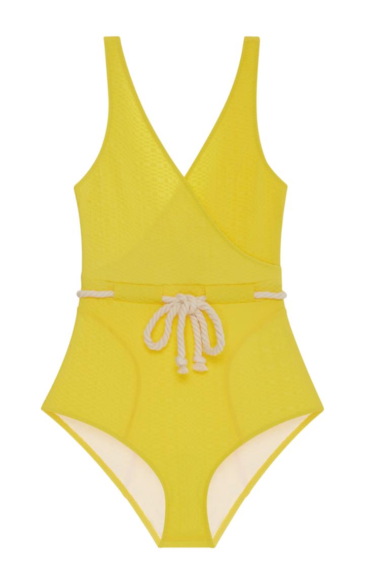 Lisa Marie Fernandez Yasmin Drawstring One Piece