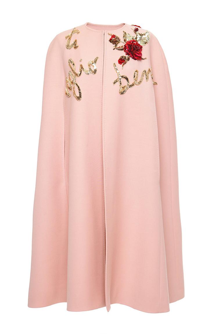 Dolce & Gabbana Double Crepe Ti Voglio Bene Cape