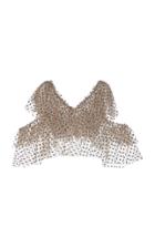 Sandra Mansour Mirage Polka Dot Crop Top