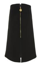 Moda Operandi Ellery Natural Wonders Cotton-blend Front-zip Skirt Size: 36