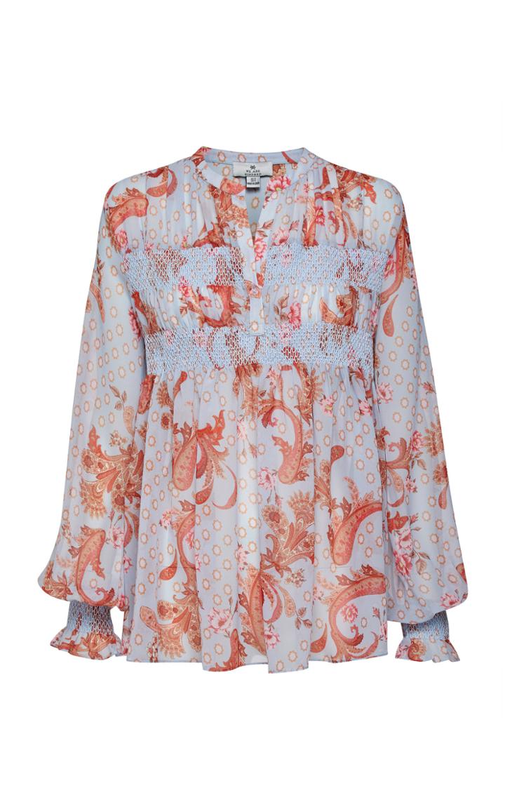 Moda Operandi We Are Kindred Alice Shirred Blouse Size: 6