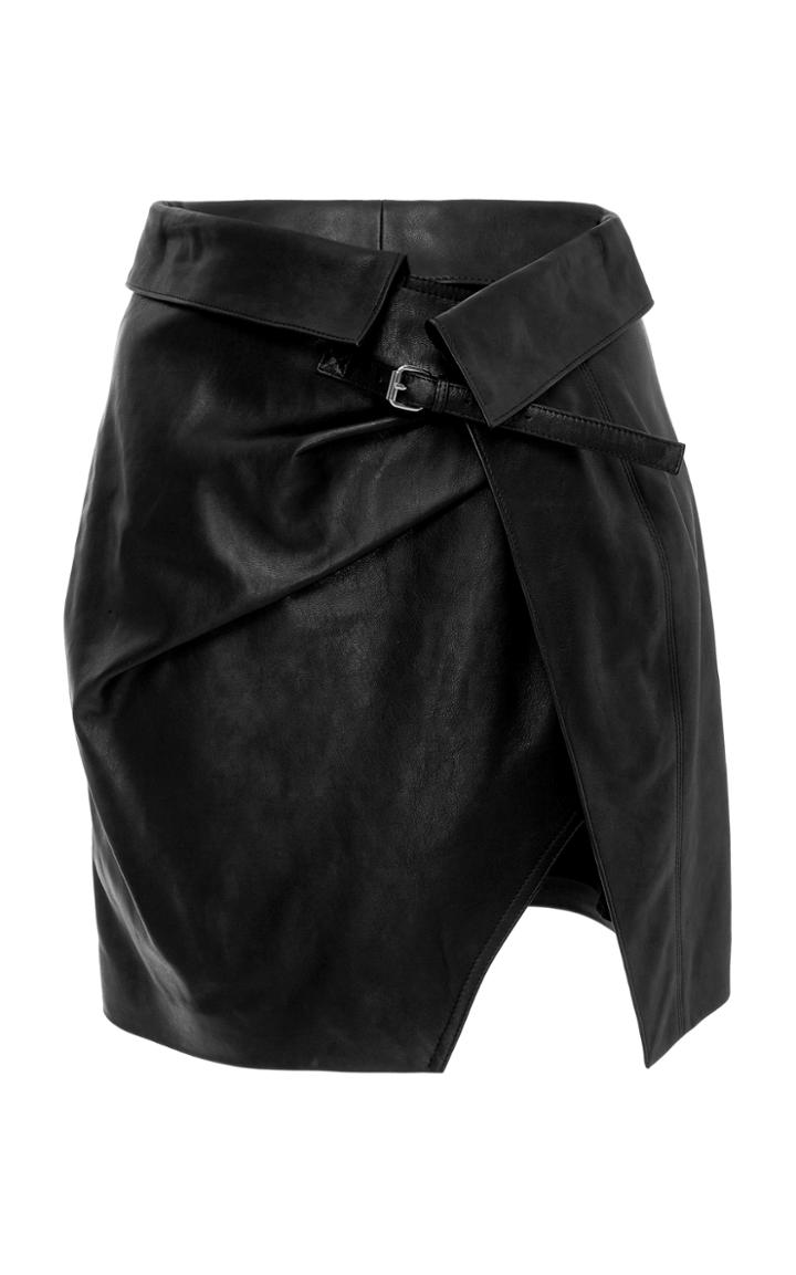 Isabel Marant Leather Mini Skirt