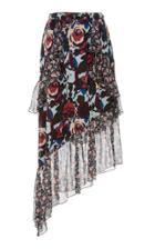 Anna Sui Birds And Roses Skirt