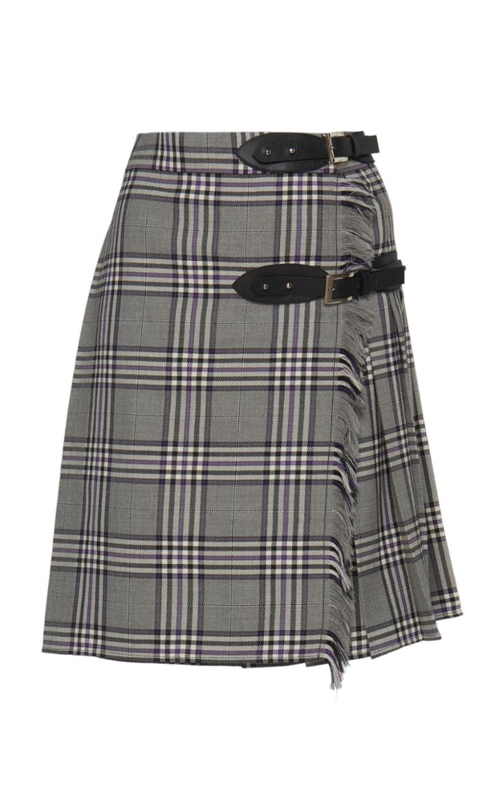 Dice Kayek Mini Wrap Skirt