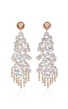 Hueb Trillian 18k Gold Diamond And Aquamarine Earrings