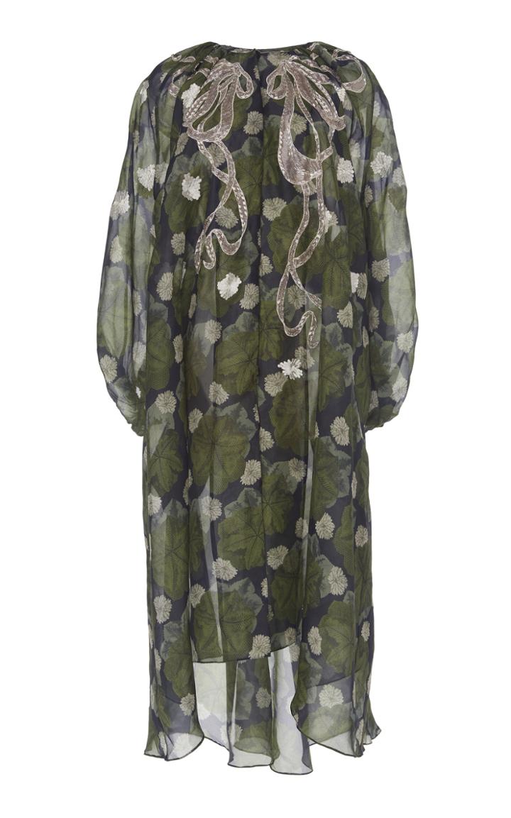 Biyan Arum Printed Silk Dress