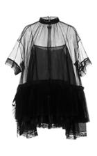 Dice Kayek Sheer Lace Detail Blouse