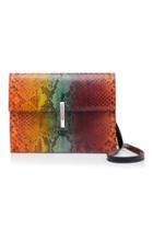 Hayward Tie Dye Python Soft Clutch