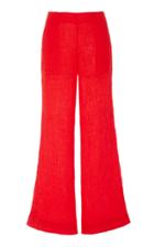 Alix Of Bohemia Limited Edition Charlie Cherry Linen Trousers