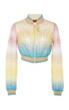 Missoni Mare Printed Bomber Coverup Jacket
