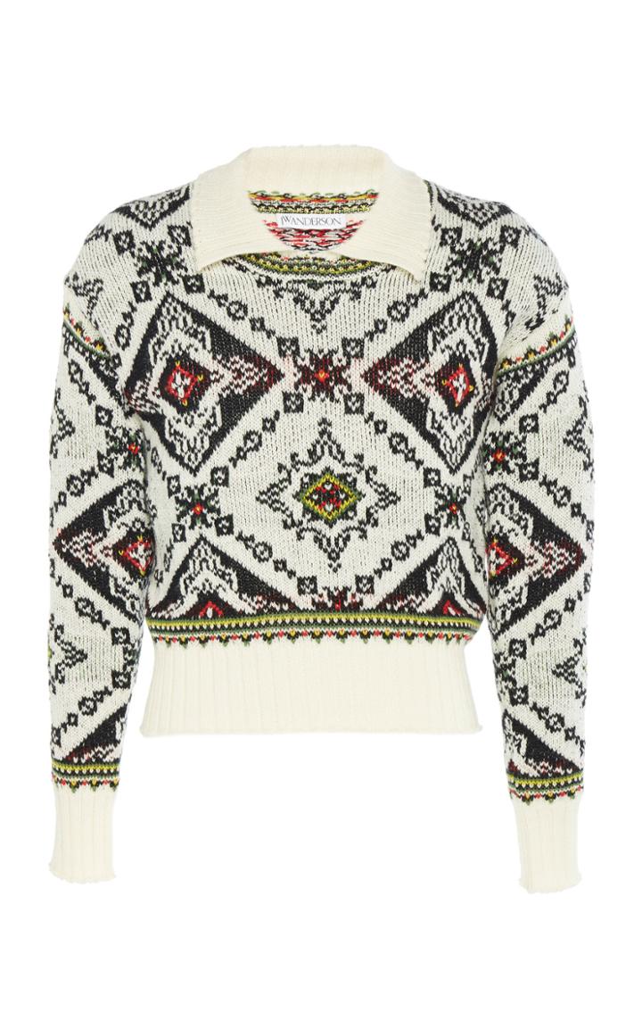 Jw Anderson Graphic Fairisle Jumper