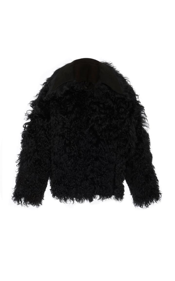 Zeynep Aray Short Shearling Jacket